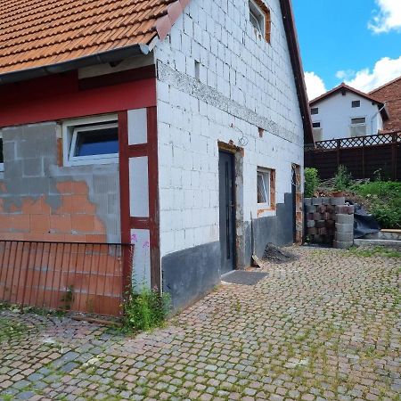 Ferienwohnung/Monteurwohnung Alte Garage Ahnatal Dış mekan fotoğraf